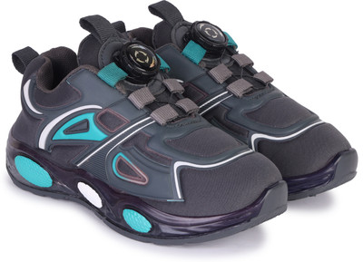 Pennen Boys & Girls Lace Loafers(Grey)