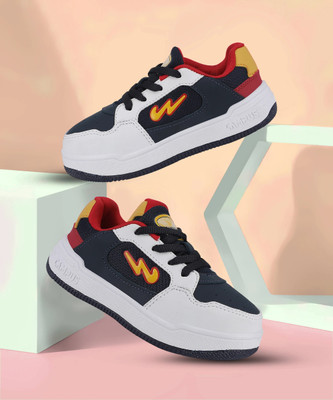 CAMPUS Boys & Girls Lace Sneakers(Dark Blue, 3 - 4 Years)