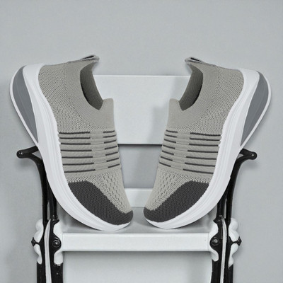 Miss & Chief Boys Slip on Running Shoes(Grey, 8.5 - 9 Years)