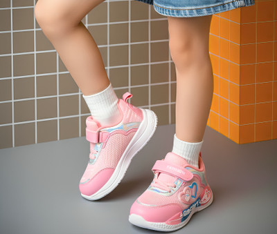 HOOH - Now comfort in fashion Hello Kitty Boys & Girls Velcro Dancing Shoes(Multicolor, 18-24 Months)