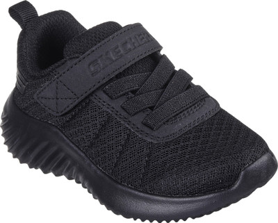 Skechers Boys & Girls Velcro Sneakers(Black, 1.5)
