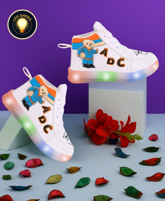 jootiyapa Boys & Girls Lace Sneakers(Multicolor, 4.5-5 Years)