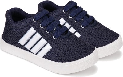 Camfoot Boys & Girls Lace Sneakers(Blue)