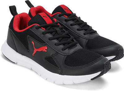 PUMA Boys & Girls Lace Sneakers(Black, 9 - 10 Years)