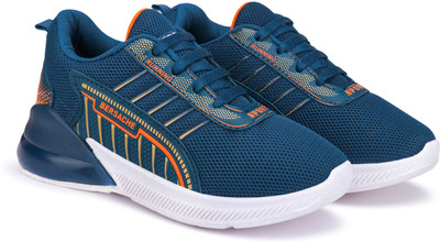 BERSACHE Boys Lace Running Shoes(Blue, 4.5-5 YEARS)