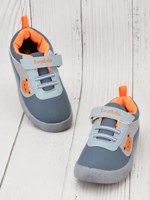 LIBERTY Boys & Girls Velcro Sneakers(Blue)