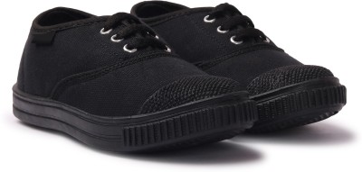 KILLER Boys & Girls Lace Tennis Shoes(Black, 7.5-8 YEARS)