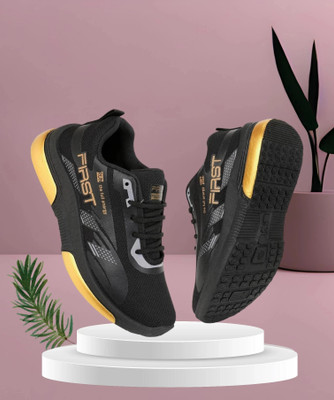 N2PRO Boys & Girls Lace Running Shoes(Black, 11-12 YEARS)