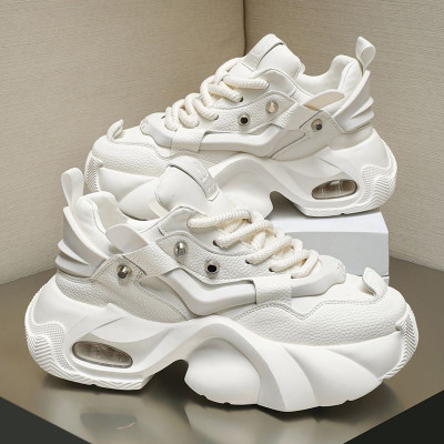 K' Footlance Boys Lace Sneakers(White, 16 Years & Above)
