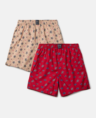 JOCKEY Short For Boys Casual Printed Pure Cotton(Multicolor, Pack of 2)