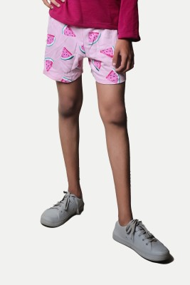 Rad prix Short For Boys Casual Printed Pure Cotton(Pink, Pack of 1)