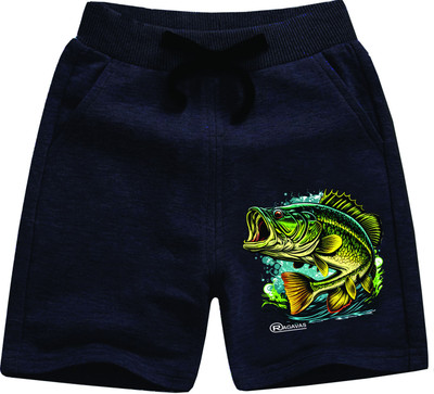 diamond art collection Short For Boys & Girls Casual Printed Cotton Jersey(Brown, Pack of 1)