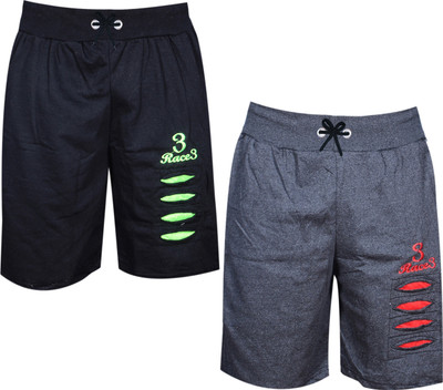Fashionate World Printed Men Multicolor Basic Shorts