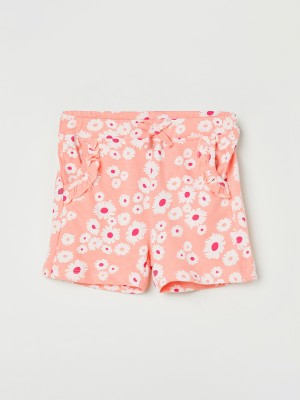 Juniors by Lifestyle Short For Baby Girls Casual Printed Cotton Blend(Multicolor, Pack of 1)