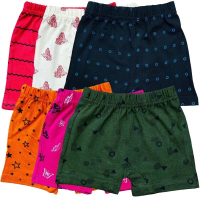 Eha Short For Baby Boys & Baby Girls Casual Printed Cotton Blend(Multicolor, Pack of 6)