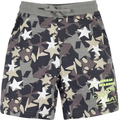 Plum Tree Short For Boys Casual Solid Cotton Blend(Multicolor, Pack of 1)