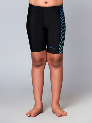 VECTOR X Short For Boys Sports Solid Polyester(Black, Pack of 1)