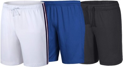 rjm Solid Men Multicolor Sports Shorts