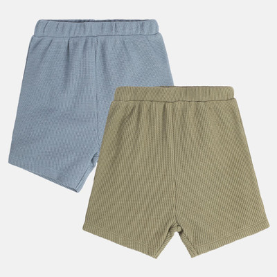 MINI KLUB Short For Baby Boys Casual Solid Cotton Blend(Multicolor, Pack of 1)