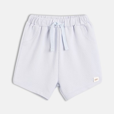 MINI KLUB Short For Baby Boys Casual Solid Pure Cotton(Blue, Pack of 1)