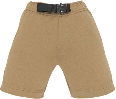 Status Quo Short For Boys Casual Solid Polycotton(Grey, Pack of 1)