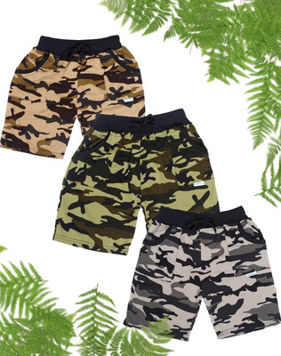 TINY TOON Short For Boys Casual Printed Hosiery(Multicolor, Pack of 3)