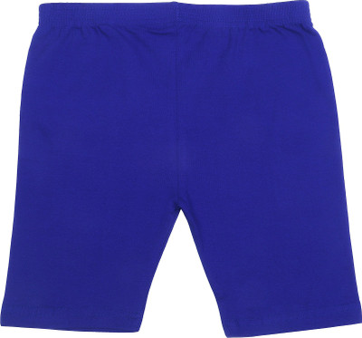 FASHA Short For Boys & Girls Casual Solid Cotton Blend(Blue, Pack of 1)