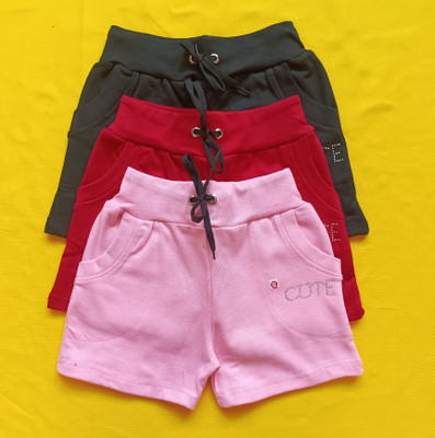 MAROTH hub Short For Boys & Girls Casual Solid Hosiery(Black, Pack of 3)