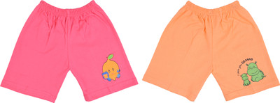 Toddylon Short For Baby Boys & Baby Girls Casual Printed Cotton Blend(Multicolor, Pack of 2)