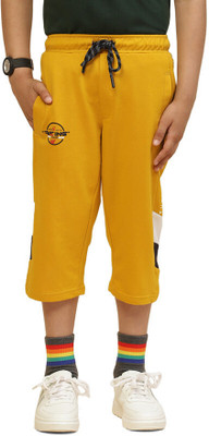 MONTE CARLO Three Fourth For Boys(Yellow Pack of 1)