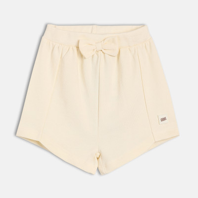 MINI KLUB Short For Baby Girls Casual Solid Pure Cotton(Beige, Pack of 1)