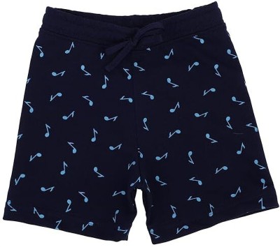 BodyCare Short For Baby Boys Casual Printed Pure Cotton(Dark Blue, Pack of 1)