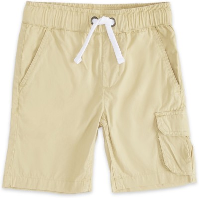 Pantaloons Junior Short For Boys Casual Solid Pure Cotton(Beige, Pack of 1)