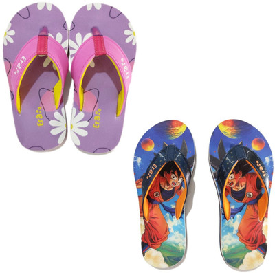 ERA Boys & Girls Slip On Slipper Flip Flop(Multicolor , 16 Years & Above)