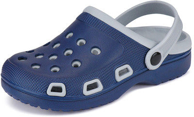 Earton Boys Slip-on Clogs(Grey , 10-11 Years)