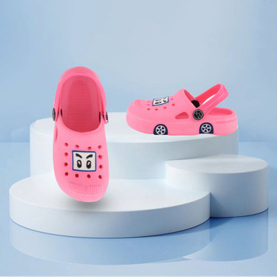 SMARTOTS Boys & Girls Slip On Slipper Flip Flop(Pink , 2.5-3 years)