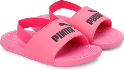 PUMA Boys & Girls Slip On Slipper Flip Flop(Pink)