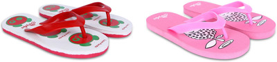 Dorha Boys & Girls Slip On Slipper Flip Flop(Multicolor , 4-4.5 Years)