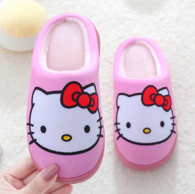 FASHIONIO Hello Kitty Boys & Girls Slip On Slipper Flip Flop(Pink , 13-14Yr)