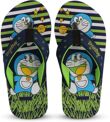 Mobio Doraemon Boys & Girls Slip On Slipper Flip Flop(Blue , 5-5.5 Years)