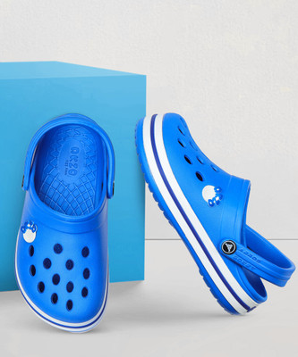 Abros Boys & Girls Slip On Slipper Flip Flop(Blue , 4.5-5 Years)