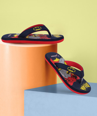DASHNY Boys Slip On Slipper Flip Flop(Red , 1 - 2 Years)