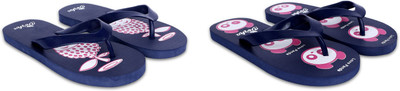 Dorha Boys & Girls Slip On Slipper Flip Flop(Blue , 5.5-6 Years)
