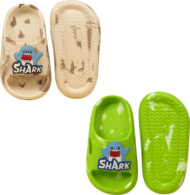 ONFEET Boys & Girls Slip On Slipper Flip Flop(Multicolor , 5.5-6 Years)