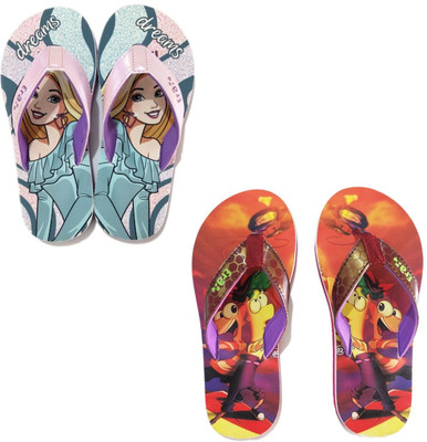 ERA Boys & Girls Slip On Slipper Flip Flop(Multicolor , 4.5-5 Years)