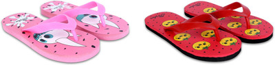 Dorha Boys & Girls Slip On Slipper Flip Flop(Multicolor , 10 - 11 Years)