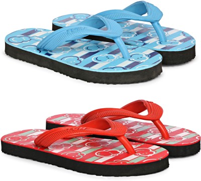 TGH Boys & Girls Slip On Slipper Flip Flop(Multicolor , 3-3.5 Years)