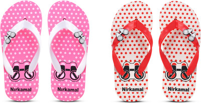 Nirkamal Boys & Girls Slip On Slipper Flip Flop(Multicolor , 4 - 4.5 Years)