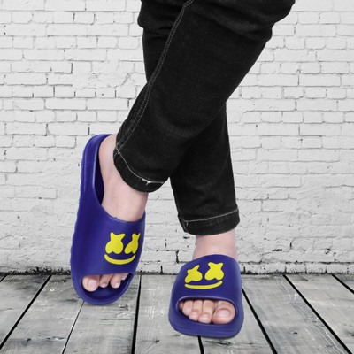 Richale Men Slides(Blue , 6)