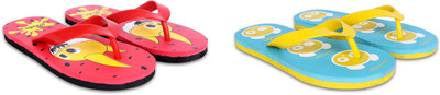 Dorha Boys & Girls Slip On Slipper Flip Flop(Multicolor , 4-4.5 Years)